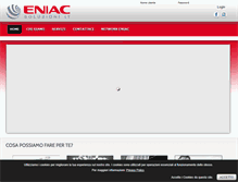 Tablet Screenshot of eniacsoluzioni.it